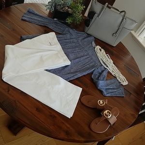 Michael Kors White Pants - 6 - NWOT